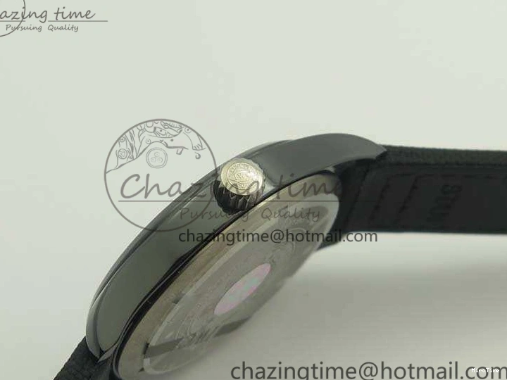 MIROTIME 0125 HighQuality Mark XVIII LAUREUS IW324703 Black Ceramic MKF Best Edition On Black Nylon Strap A 7218